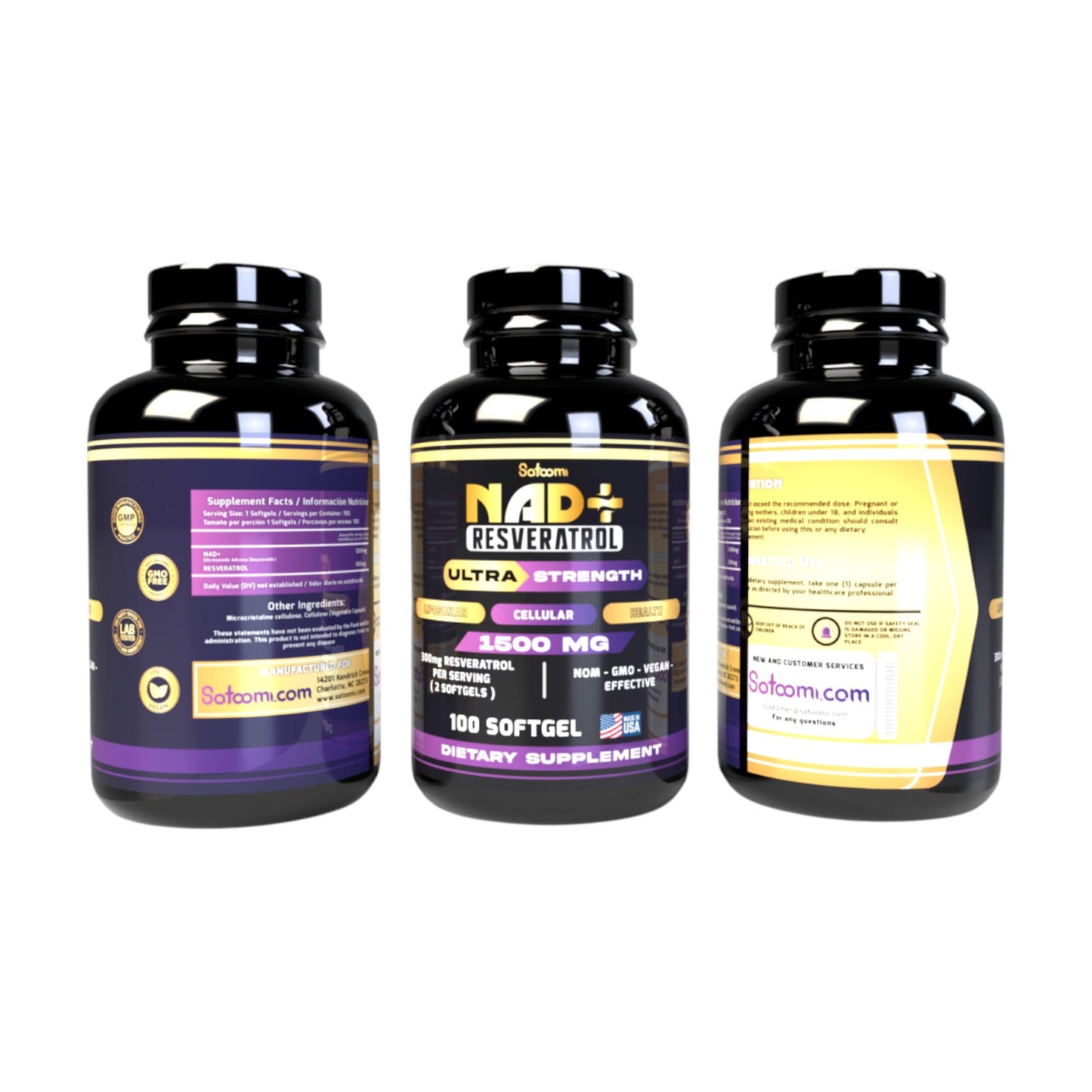 Nad Resveratrol Original Con Invima